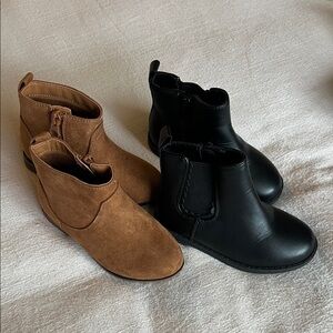 Toddler Ankle Boots Size 8 (2) - Like New